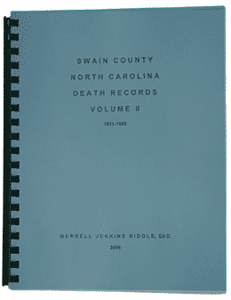 Swain County, North Carolina, Death Records, Vol. II, 1931-155
