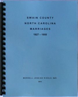 Swain County, North Carolina, Marriages, 1927-1950